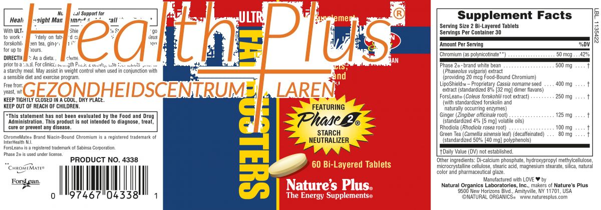 natures plus ultra fat busters phase 2 60 tabl