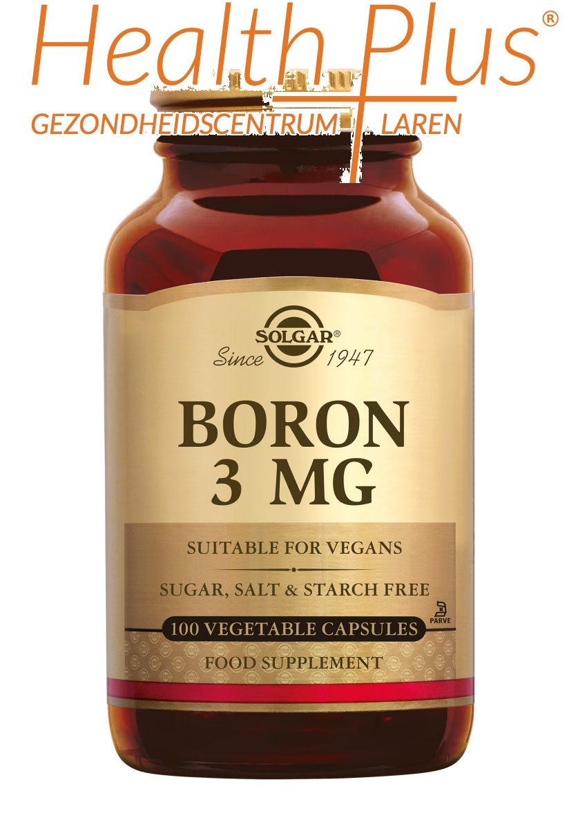 solgar boron 3 mg 100cps