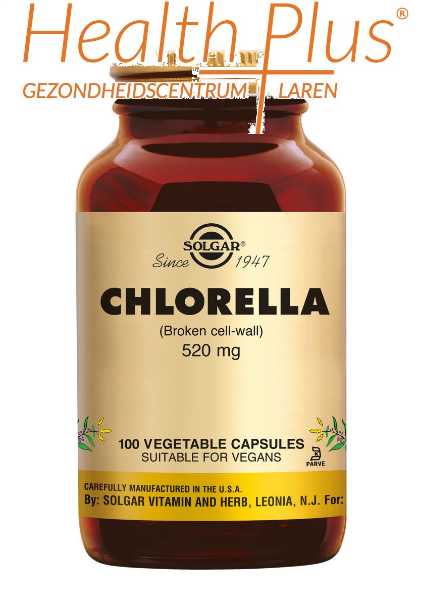 solgar chlorella 520mg 100vc