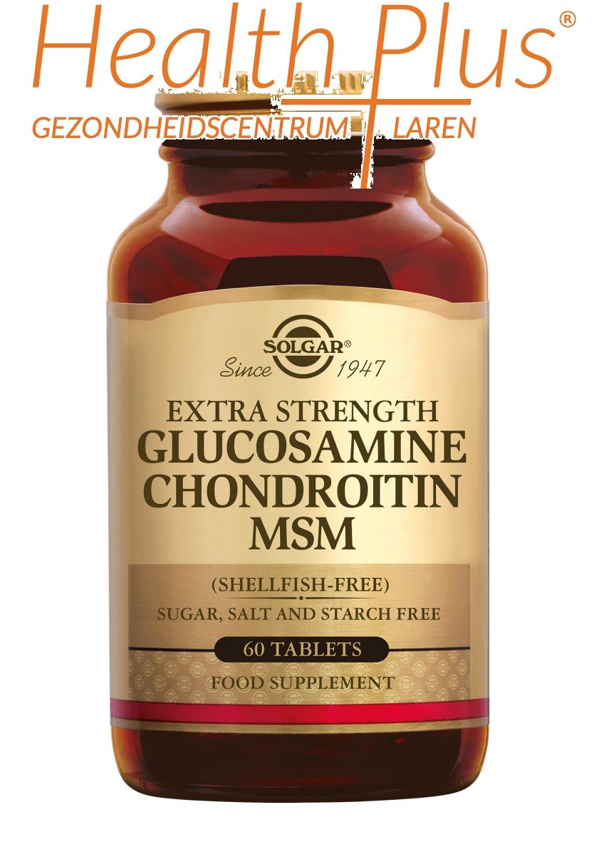 solgar glucosamine chondroitine msm 60 tabletten