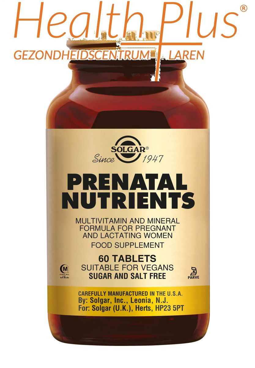 solgar prenatal nutrients 60tbl
