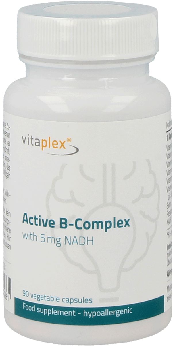 vitaplex active b complex met nadh 90 cps