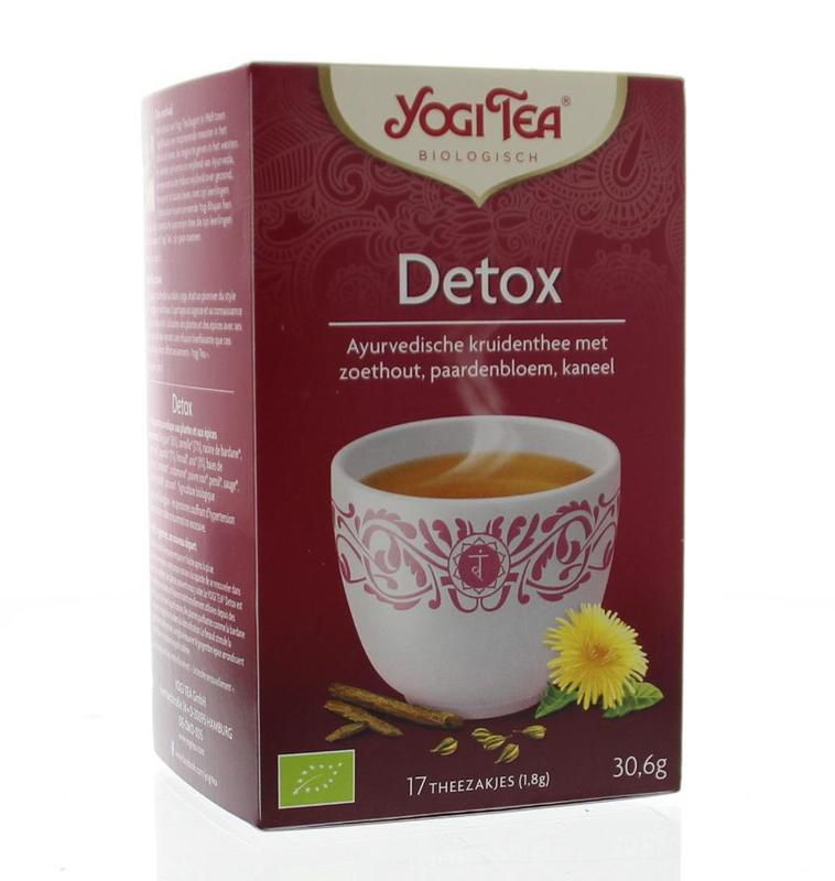 yogi tea detox biologisch 17 zakjes