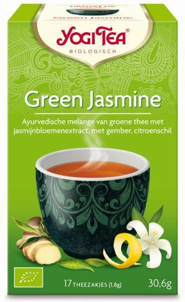 yogi tea green jasmine biologisch 17 zakjes